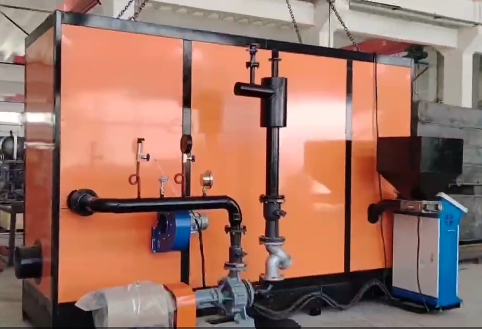 生物质颗粒模温机侧面""