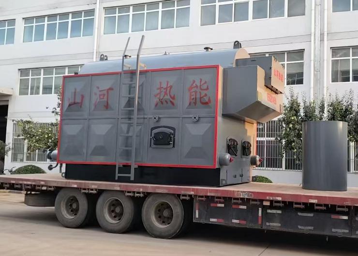 客户蒸汽锅炉准备发货中